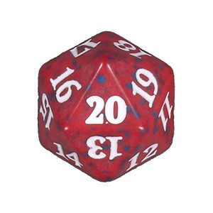 Game Night 2019: D20 Die (Red)